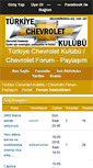Mobile Screenshot of chevroletkulubu.org